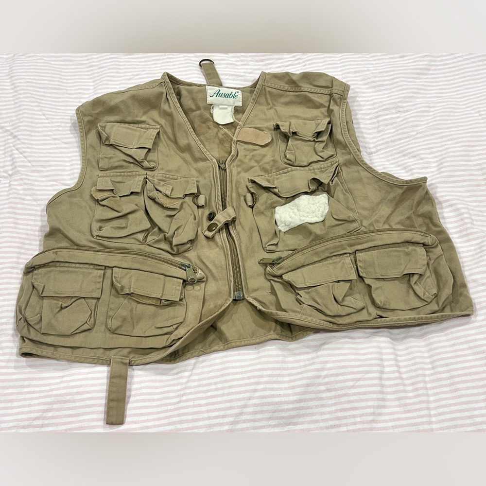Ausable Tan Fishing Vest